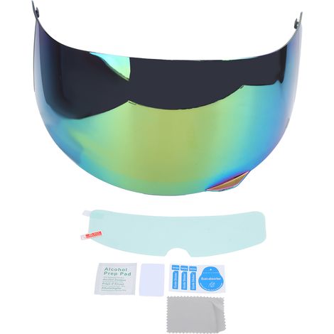 Écran de visière de casque universel anti-rayures avec film antibuée, compatible K3SV K5 (Coloré) (1/5)