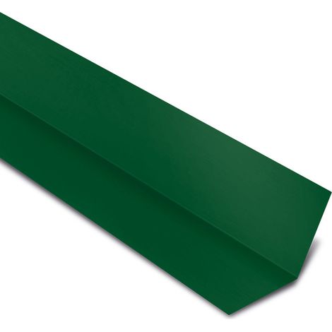 Faîtière Plate Contre Mur Acier Laqué  Dimension: 2100 mm Longueur  - Coloris: Vert  RAL 6005