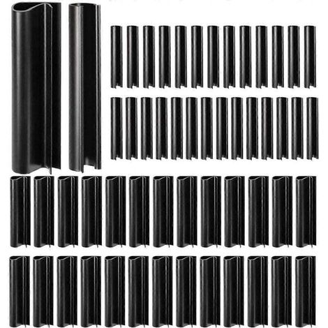 Pack de de 60 clips de couverture de , XU,piscine d'hiver pour piscines hors sol (2 formes), produit qualité supérieure, durable et fiable, matériaux sélectionnés , satisfaction garantie - K