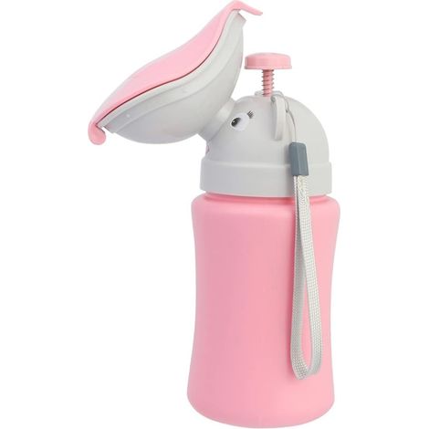 (rose)Urinoir portable sur pied : léger, compact, inodore et facile à utiliser (1/5)