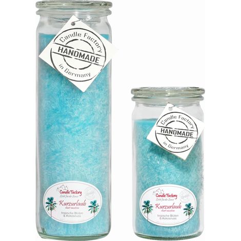 Candle Factory Kerzen-Set Kurzurlaub Big + Mini Jumbo Duftkerze Dekokerze
