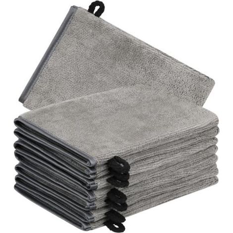 Gant de Toilette - Microfibre - 8 Pièces - Lavable - Doux - Écologique (1/4)