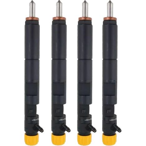 4 injecteurs diesel Delphi EJBR04001D (réf. 28232248) pour Renault 166009384R (NEUFS)