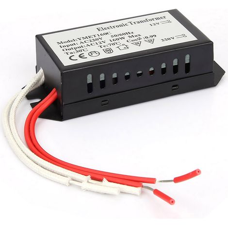 Transformateur électronique 220 V à 12 V, convertisseur de tension, pilote d'alimentation intelligent (160 W)