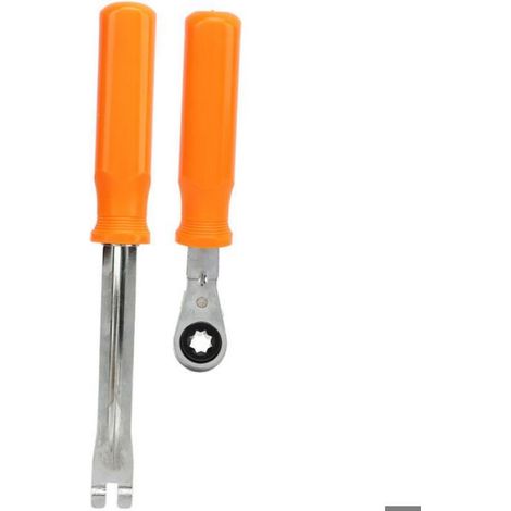Jeu d'outils de réglage automatique 2 pièces pour camions et remorques, clé à cliquet double carrée (1/4)