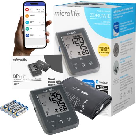 Misuratore di pressione sanguigna automatico Microlife BP B4 Bluetooth (1/5)