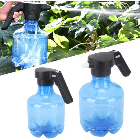 Elektrisches Sprühgerät, 3L wiederaufladbares elektrisches Wassersprühgerät, Autowäsche, Blumenbewässerung, Desinfektion, Hochdruckreinigungssprühgerät, blau. (1/5)
