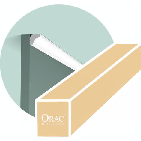 Cornisa tradicional - Orac Decor - Caja de 16 metros - L200xP1.6xH1.6cm - C250