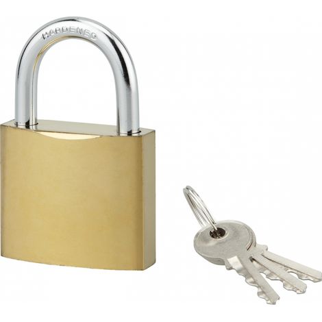 Lucchetto ACERA 50 mm con arco in acciaio, 3 chiavi – THIRARD