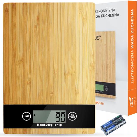 Bilancia da cucina ltc wg100 funzione tara precisione 5 kg (1/3)