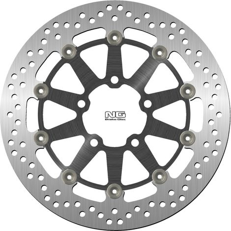 Disco de freno delantero NG para Suzuki GSXR 600 04-05, GSXR 750 04-05, GSXR 1000 03-04, M 800 Intruder 14-15 (NG790V) (300X69X5) (5X10,5MM) (centro de aluminio)