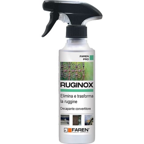 Convertitore di Ruggine Spray Faren Ruginox 250ml – Decapante Professionale (1/10)