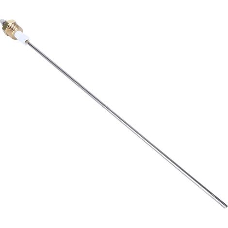 Sonde de niveau d'eau de chaudière, jauge de capteur, tige d'électrode 1 broche G1/2 en laiton PTFE en acier inoxydable