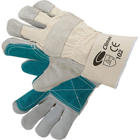 Guantes americanos L Verde 102 CLIMAX