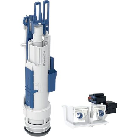 Mécanisme de chasse d'eau électronique pour WC Sigma 12 cm – Double touche – Compatible avec Geberit HyTronic (1/2)