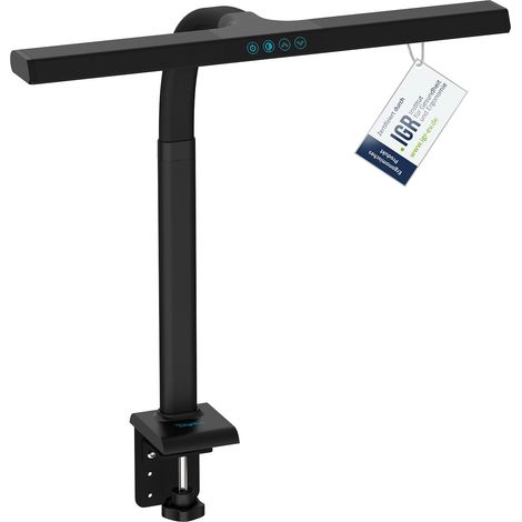 DIGITUS LAMPE DE BUREAU LED - 1 025 LUMENS - 50 CM DE LARGE - 7 W - NOIR DA-90490