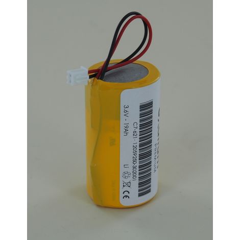 Pile 3.6V 19Ah Lithium type Simatic C7 (6ES76231AE015AA0)