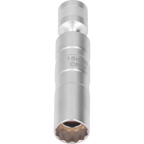 Magnetischer Zündkerzensteckschlüssel 3/8 Zoll, universell, dünnwandig, 12-Punkt-Aus- und Einbauwerkzeug, 16 mm / 0,63 Zoll (1/5)