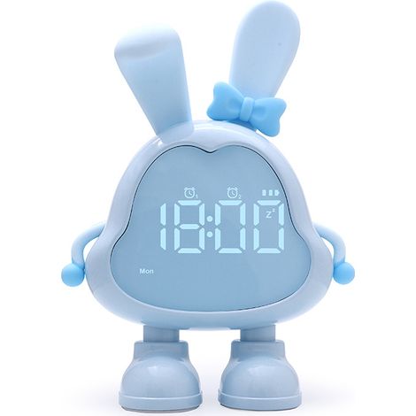 Veilleuse Benny Bunny bleue onirique, veilleuse d'ambiance pour la chambre, lumière de Noël et de Pâques