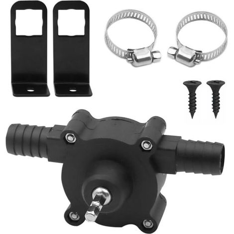 Mini Pompe perceuse Électrique, Pompe Électrique Transfert Fluide pour Essence Huile Diesel et Liquides Portable Auto-Amorçante Pompage Rapide pour Maison Garage Ferme (1/5)