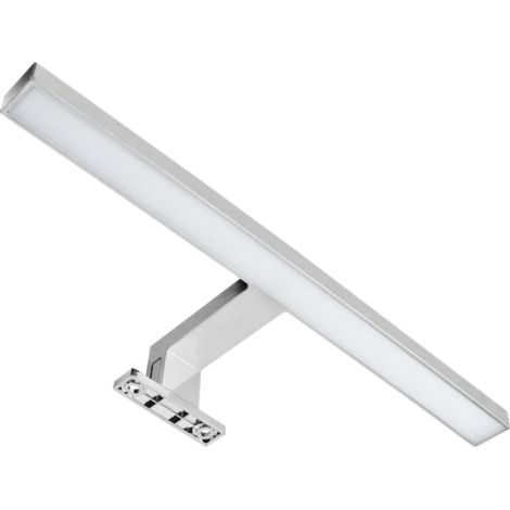 Applique LED Miroir Salle de Bain 30 CM – Certifiée IP44 Étanche – Lumière pour Miroir – Couleur Chrome