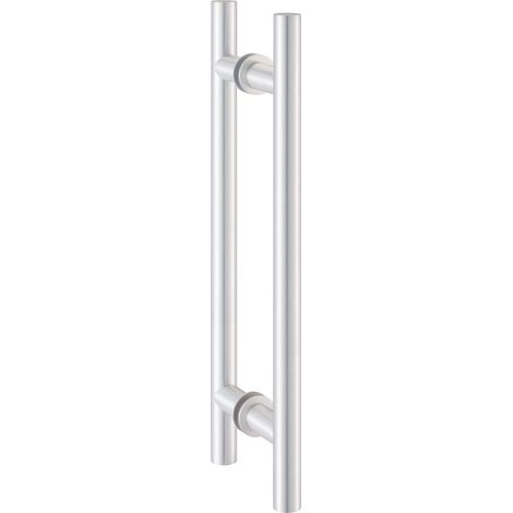 Poignée de porte intérieure 8142, longueur 720 mm, aluminium argenté anodisé
