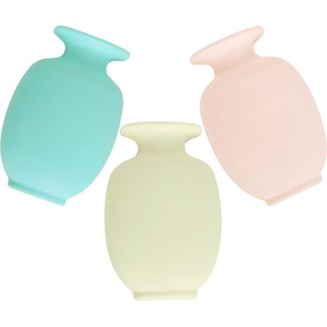 Ensemble de 3 vases muraux Toddmomy en polypropylène pour ranger les fleurs (1/5)