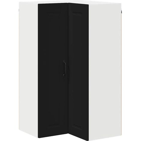 Meuble mural de cuisine,Armoire de cuisine Noir 57 x 57 x 100 cm Bois d'ingénierie CFW54423 (1/5)