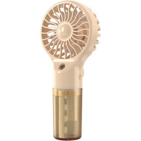 Spray Fan - Ventilateur Portable avec Pulvérisation d'Eau - Alimentation USB - Réservoir 200 ml - Pour Bureau et Chambre - 1 Pièce