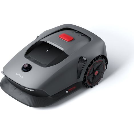 MOVA 1000 Robot Tosaerba Senza Fili, Mappatura 3D LiDAR per 1000 m², Ostacoli Intelligenti, App Control, Ruote Fuoristrada, Taglio a U, Ricarica Rapida