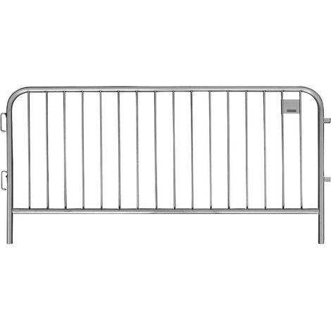 Absperrgitter 2262x1100x38 mm , verzinkt