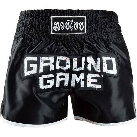 Pantalones cortos de Muay Thai Ground Game Skullz M