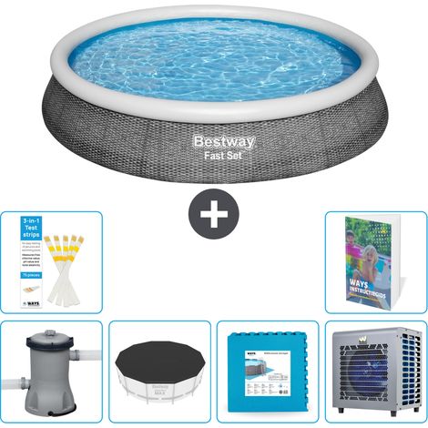 Bestway Fast Set Rund - 396x84 cm - 7-teilig  S290 (1/5)