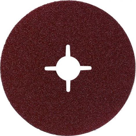 Bosch DISCO ABRASIVO IN FIBRA Ø mm. 180 - foro 22 grana  36 25 PZ