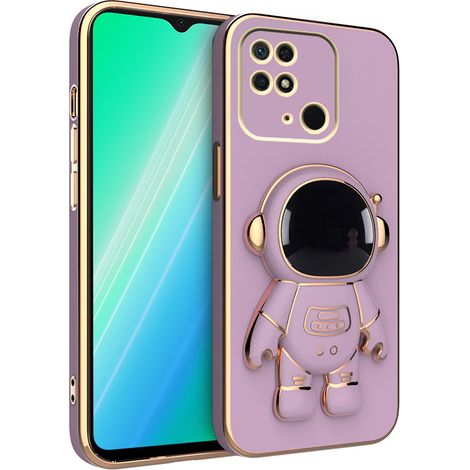 Funda para Xiaomi Redmi 10C, Astronauta, morada (1/5)