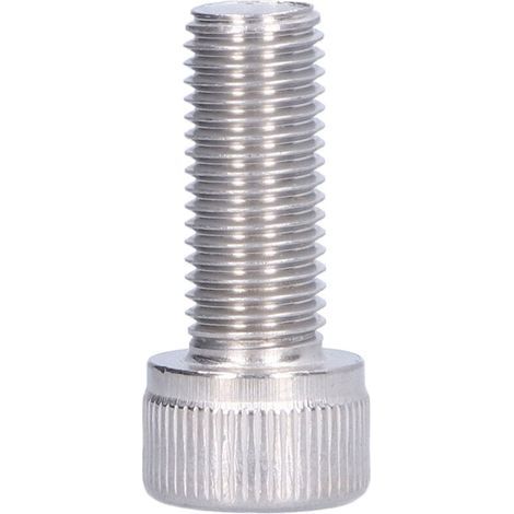 Vis à capuchon à douille hexagonale en acier inoxydable A2, matériel de fixation à pas fin de 1.25mm, 4 pièces, M10x25 (1/5)