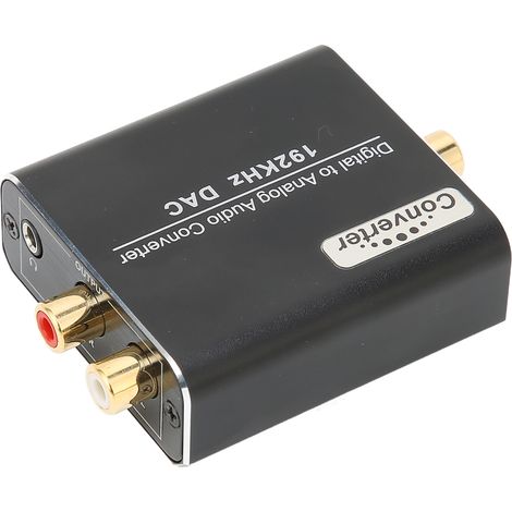 Convertisseur audio numérique-analogique, adaptateur audio numérique optique coaxial vers analogique RCA pour TV, box, PS3 et PS4 (1/5)