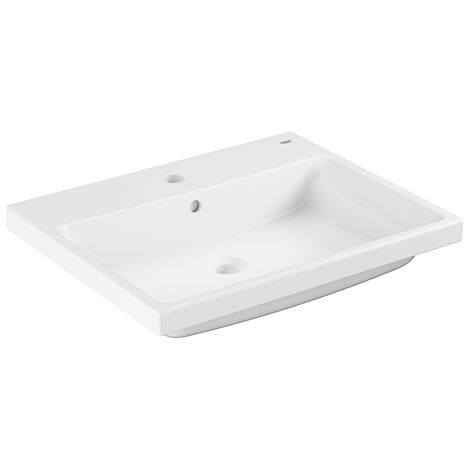 Grohe Cube Ceramic - Einbauwaschtisch 61x49 cm, PureGuard, Alpinweiß 3947900H