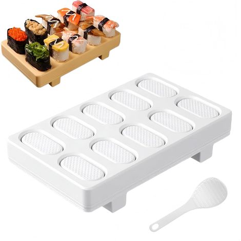 Kit d’outils de cuisine « Riz en forme de boulettes » – ensemble de 10 moules pour préparer des boulettes de riz (1/4)