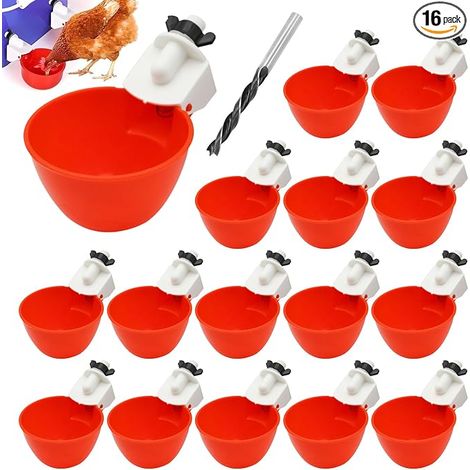 Automatic Drinking Trough for Chicks, Ducks, Geese, Turkeys or Rabbits (1/5)