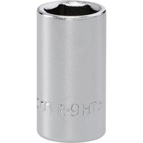 Facom R.9HT 6-point 1/4in drive standard socket 9mm - chrome v... (1/2)