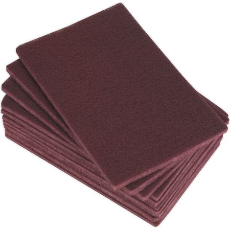 Sealey Abrasive Finishing Pad 150 x 230mm, Medium - Pack of 10 HP1523M (1/2)