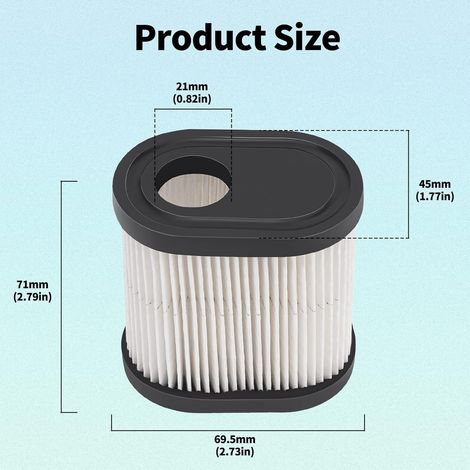 740083A 751-11122 30-031 Rotary 9200 for Tecumseh LEV100 air filter (1/4)