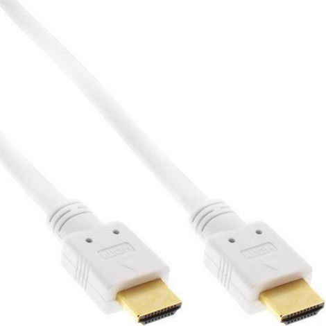 Câble HDMI Mâle-Mâle - High-Speed Avec Ethernet - 3 M - Blanc Doré
