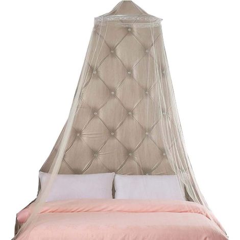 Stylish Mosquito Net Summer Dome Mosquito Nets Hanging Insects Kids Baby Adults Bedding Cotton Bedclothes Reading Playing Home Decor (1/3)