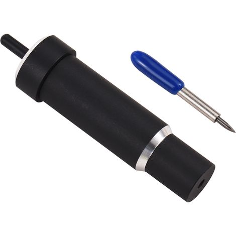 Lame de coupe profonde noire avec tuyau et boîte de rangement. Compatible avec les modèles Maker/Explore/Explore One/Explore Air/Explore Air 2/Maker 3/Maker Aosry. Convient aux matériaux épais tels qu (1/4)