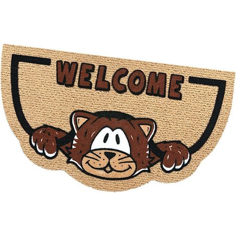 Zerbino Ingresso Antiscivolo Asciugapassi Interno Esterno Assorbente 40X70 cm - C (1/4)
