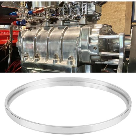 Entretoise de filtre à air en aluminium de remplacement pour carburateurs avec ouverture de 5 1/8 po (1/4 po) (1/5)