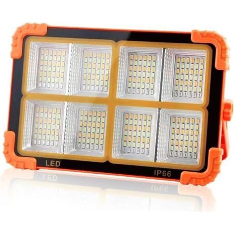 Rechargeable cordless LED construction lamp 10W - 800lm - Powerbank (1/4)