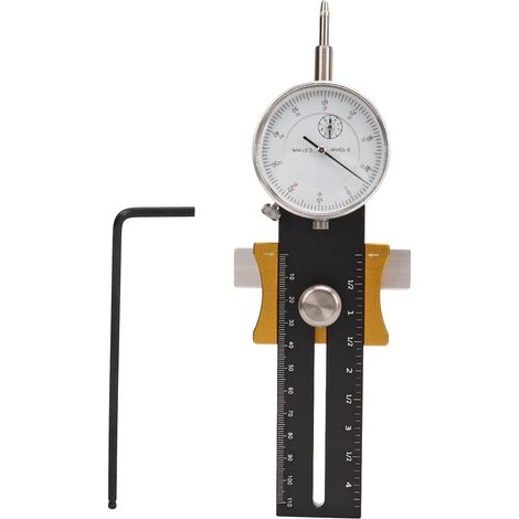 Jauge de Scie à Table Professionnelle pour Alignement Précis et Calibration Facile des Machines d'Atelier Outil Robuste pour Menuisiers et Bricoleurs (1/5)